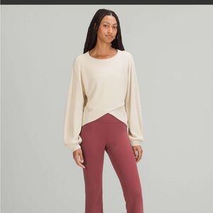 Lululemon Reversible Crossover sweater -size 2